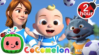 Fun Playing Football  Animals for Kids  Animal Cartoons  Funny Cartoons  Learn about Animals [upl. by Spratt]