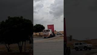 Hino 22 Wahler Trailer on Northern Bypass Pakistani Truck Shorts [upl. by Adnaral]