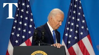 Biden makes string of gaffes in crucial press conference [upl. by Gensmer]