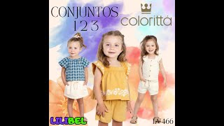 LV466  CONJUNTOS FEMININOS COLORITTA 1 AO 3 [upl. by Darum957]