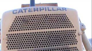 Caterpillar D8K start and operation part 1 [upl. by Gniliem]