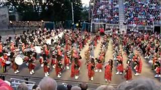 Royal Edinburgh Military Tattoo 2011 Massed Pipes amp Drums [upl. by Neemsay684]