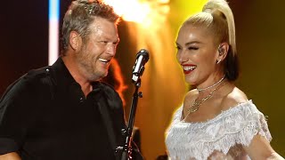 Blake Shelton Introduces Wife Gwen Stefani Shelton During Duet [upl. by Sema]