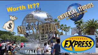 Universal Studios Hollywood Express Pass  Is It Worth It [upl. by Emee249]