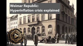 German Weimar Republic Hyperinflation crisis explained [upl. by Letsyrhc735]