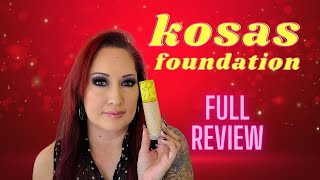 Kosas Revealer Skin Improving Foundation Full Review [upl. by Aiuqcaj]