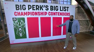 BAM Big Perk has the CLIPPERS topping his top5 championship contenders big list  NBA Today [upl. by Ailsun]