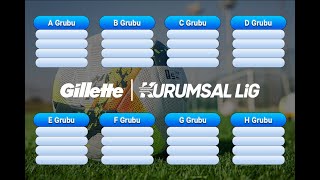 Gillette Kurumsal Futbol Lig 2024 Sonbahar Kura Çekimi [upl. by Amalita170]