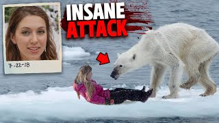 This STARVING Polar Bear BRUTALLY Attacks This Girl [upl. by Iru]