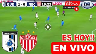 En Vivo Querétaro vs Necaxa Ver Hoy Querétaro vs Necaxa Liga MX jornada 7 donde ver a que hora [upl. by Nnasus]