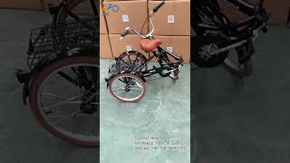 Wholesale Folding Adult Tricycle tricycle trike wholesalecycle [upl. by Naves]