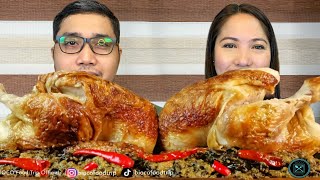 LECHON MANOK AT LAING MUKBANG [upl. by Jorge403]