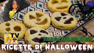 Ricetta di Halloween sfogliatine dolcemente mostruose [upl. by Manny416]