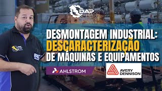 Desmontagem Industrial  Descaracterização de máquinas e Equipamentos [upl. by Feinleib]