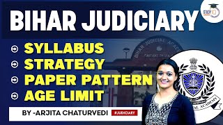 Bihar Judiciary Syllabus  Bihar Judiciary Preparation  Bihar Judicial Services Examination [upl. by Buckie851]