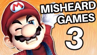 Mario Said WHAT  Misheard Video Games 3  SwankyBox [upl. by Hy]