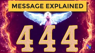 444 Angel Number  Time to BUILD Your Dreams  MESSAGE Explained [upl. by Chambers120]