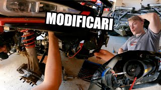 TUNING CF MOTO 1000 Canistra de carbon anulata tips evacuare sufa sintetica troliu etc [upl. by Roxi]