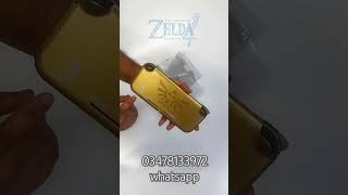 Nintendo Switch Lite Hyrule Edition Unboxing switchlitenitindoswitchnitindoswitchl gaming fly [upl. by Hughes]