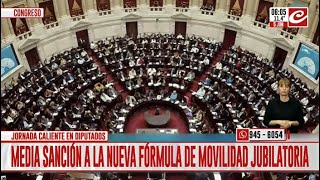 Atención jubilados ¿en qué consiste la fórmula de movilidad aprobada en Diputados [upl. by Kemp]