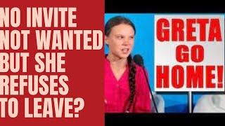 Go Home Greta no INVITE for climate queen gretathunberg cop23 climatechange [upl. by Norbie]