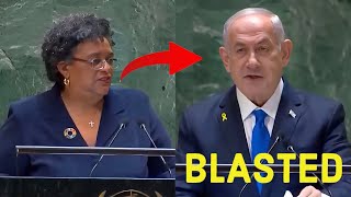 Mia Motleys Direct Attack on Prime Minister of Israel for selective Quoting of the Bible at UN [upl. by Treve662]