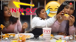 WE TRIED IN amp OUT BURGER FOR THE FIRST TIME  THIS WAS OUR REACTION [upl. by Merna848]