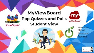 MyViewboard Whiteboard Training  Student View Pop Quizzes and Polls [upl. by Evania]