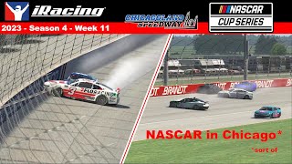 NASCAR Cup Series  Chicagoland Speedway  iRacing [upl. by Raffaj]