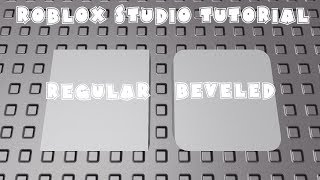 Roblox Studio Tutorial Bevel Objects In A Minute [upl. by Brace]