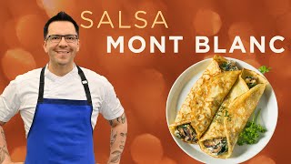 Lleva tus crepas a otro nivel prepara la SALSA MONT BLANC PARA CREPAS [upl. by Lepp66]