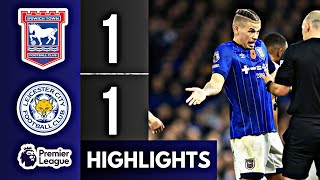 Leicester city vs Ipswich Town  Highlights  Premier League  3 November 2024 [upl. by Pascia]