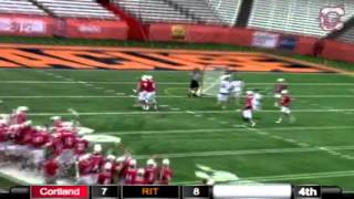 Mens Lacrosse vs RIT Highlights at Carrier Dome 39 [upl. by Yrad]