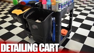 The Best Auto Detailing and Car Wash Supply Cart [upl. by Leblanc]