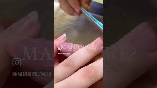 Pamper your hands with our signature manicure skincare nailtalk manicure maniinspo [upl. by Kirbie]