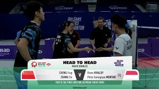 Orleans Masters 2024  CHENG Xing  ZHANG Chi vs Rinov RIVALDY  Pitha MENTARI  FINAL [upl. by Shaine]