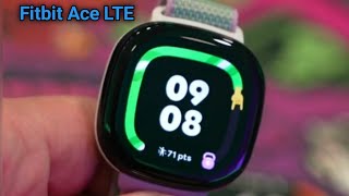 Fitbit Ace LTE  HandsOn Review [upl. by Etrem]