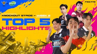 Những pha cân 3 cân 4 cực mượt tại Tuần thi đấu thứ 2  Top 5 Highlight Tuần 2 FFWS SEA 2024 Spring [upl. by Richmal]