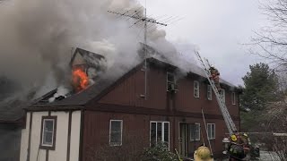 2nd Alarm House Fire in Lehigh Twp PA [upl. by Schmitt]