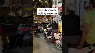 Scooter accident just missed with Supercar supercar bangalore [upl. by Roberson]