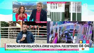 Ex futbolista Jorge Valdivia fue detenido por denuncia de presunto abuso sexual  Tu Día  Canal 13 [upl. by Alyosha]