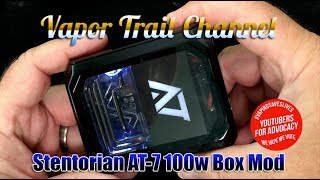 Stentorian AT7 100W Box Mod [upl. by Spanjian]