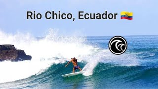 Surf in Rio chico Manabi Ecuador incredible waves glass sun uncrowded 2022 [upl. by Hance337]