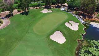 Indian Wells Golf Resort Celebrity Course  Hole 17 [upl. by Chemush]