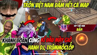 Free Fire Khánh Đoàn Cùng Kí Đầu Mày Giờ HanhDJ Troll Việt Nam Đấm Cả Map Khóc Thét [upl. by Naillil199]