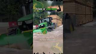 John Deere tractor vs FLOOD  Farmer vs Nature 🔥🌳 [upl. by Aeriel941]