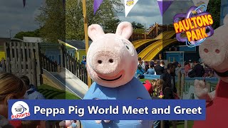 Peppa Pig World Meet and Greet With George Pig Shorts [upl. by Schwinn]