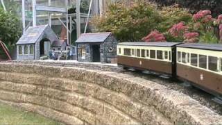 Roundhouse Vale of Rheidol live steam loco fitted with a Summerlands Chuff pipe [upl. by Aramo]