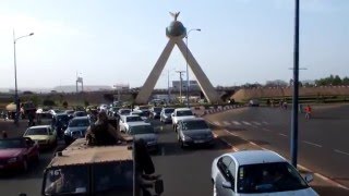 Ride through Bamako Mali Cite Administrative [upl. by Acisset]