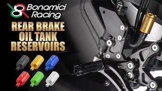 Bonamici Rear Brake Oil Tank Reservoirs  Quick Install  MOTOD Racing [upl. by Ferneau367]